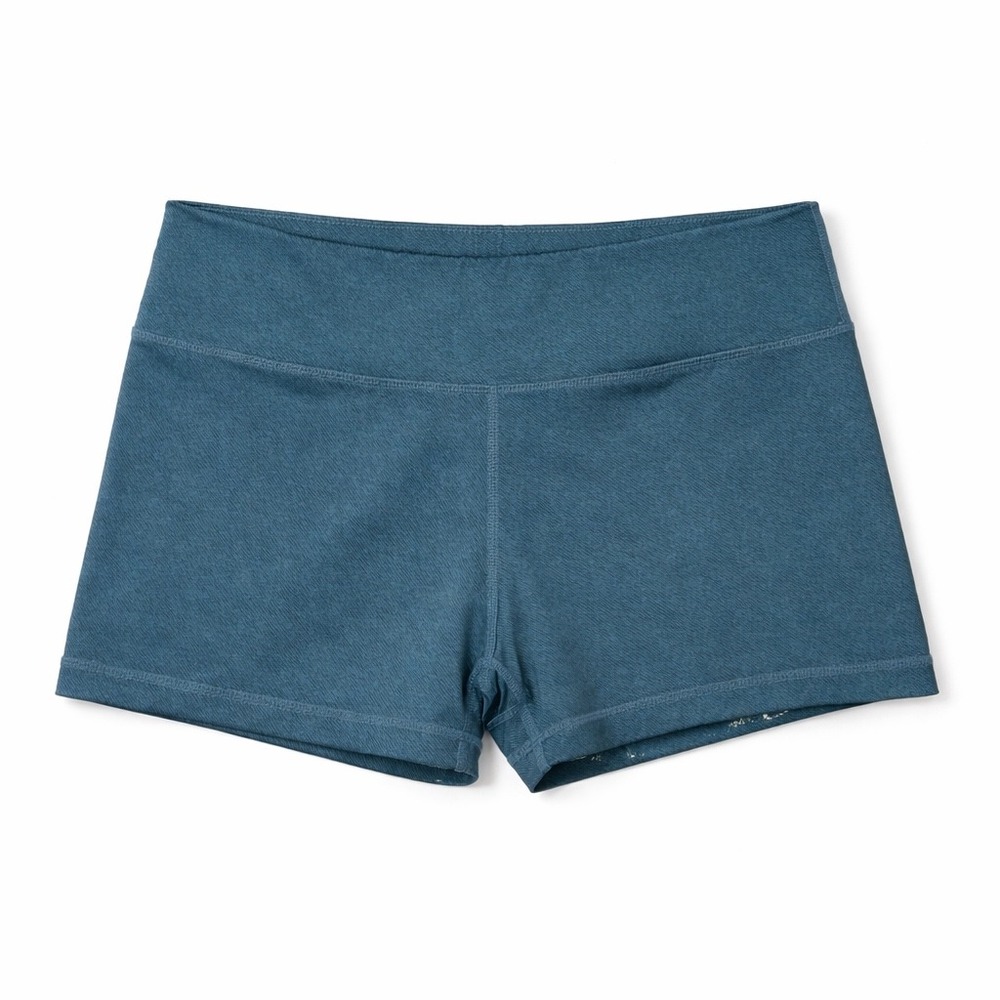 IAB MFG Athletic Shorts Blue High Rise Workout Shorts Medium / 8